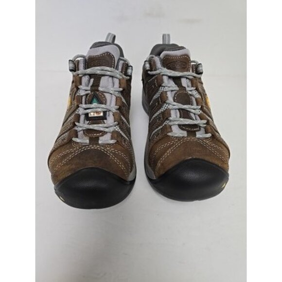 KEEN Women's Flint II Steel Toe Casual Work Shoes Cascade/Brown Size 7M - Picture 9 of 12